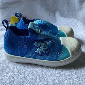 Blues Clues Shoes Boys Size 8 Slip On Blue Color‎ Sneakers NEW